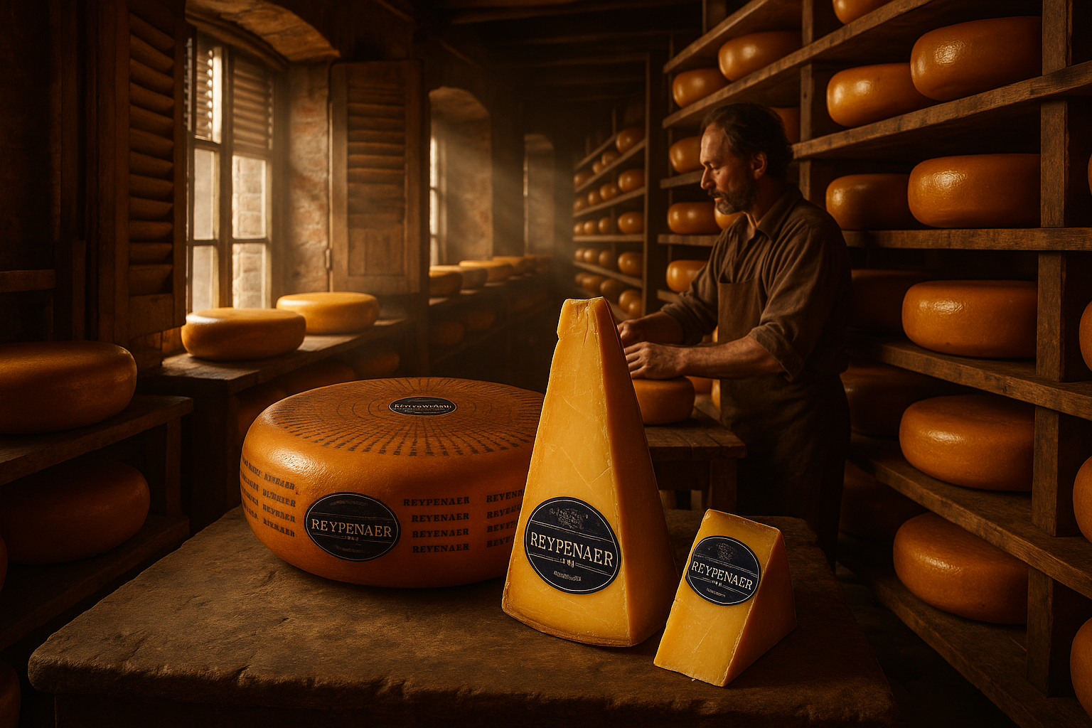 The Golden Treasure of Woerden: Reypenaer Aged 1 Year Gouda