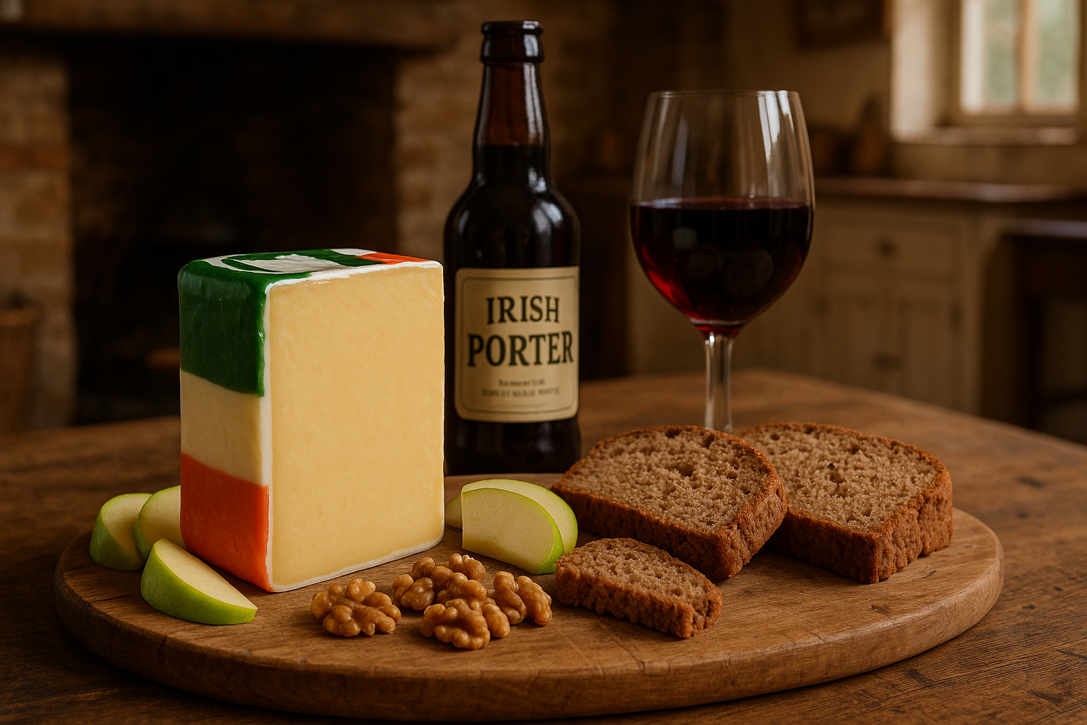 The Golden Vale's Gift: Claddagh-Bo Aged Irish Cheddar