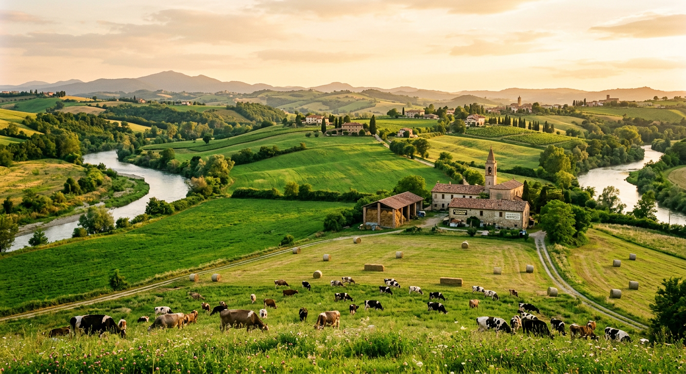The Scientific Symphony Behind Parmigiano Reggiano: How Geography, Microbiology, and Time Create Liquid Gold