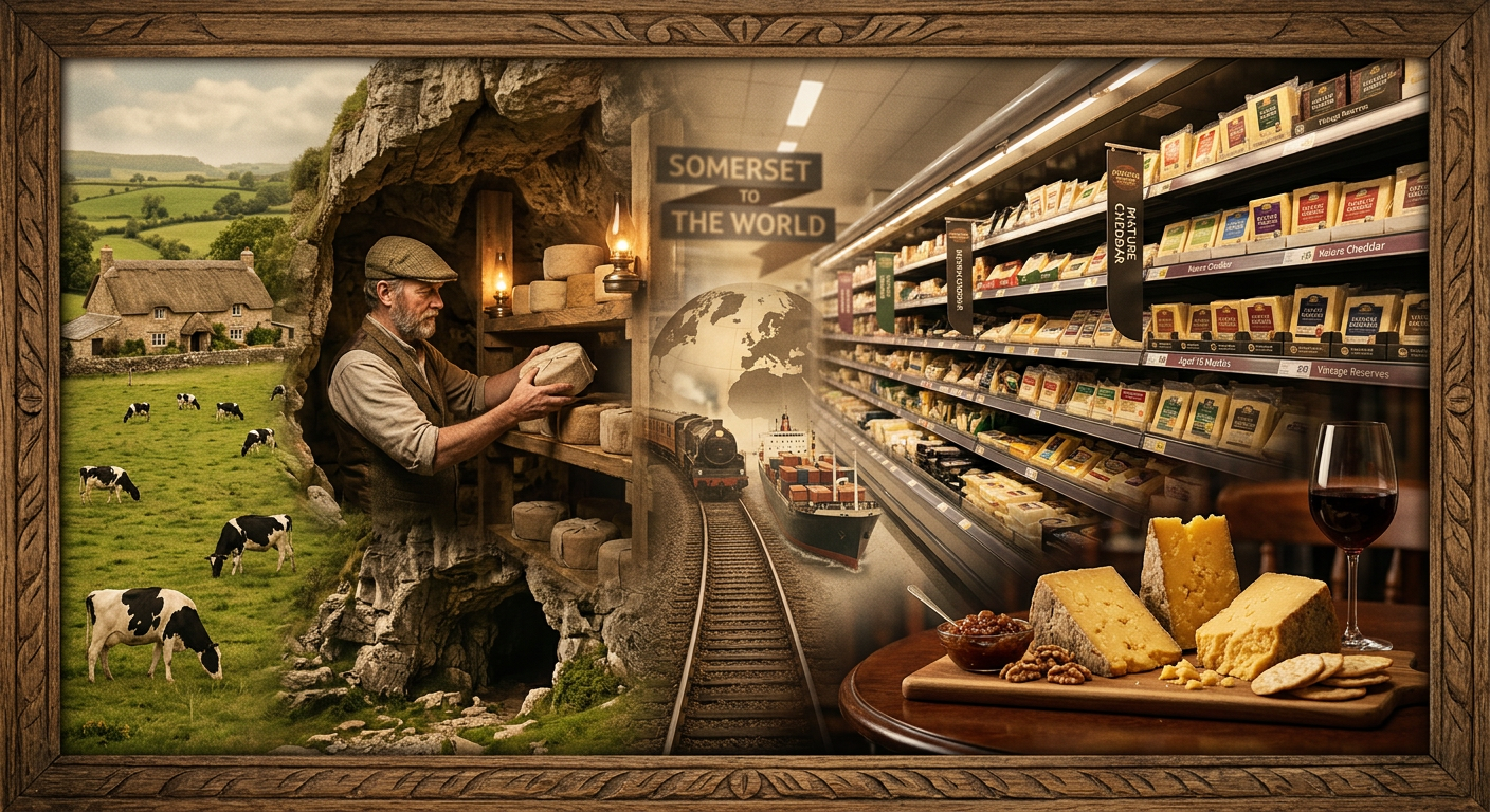 The Timeless Tale of Cheddar: From Somerset Caves to Global Phenomenon