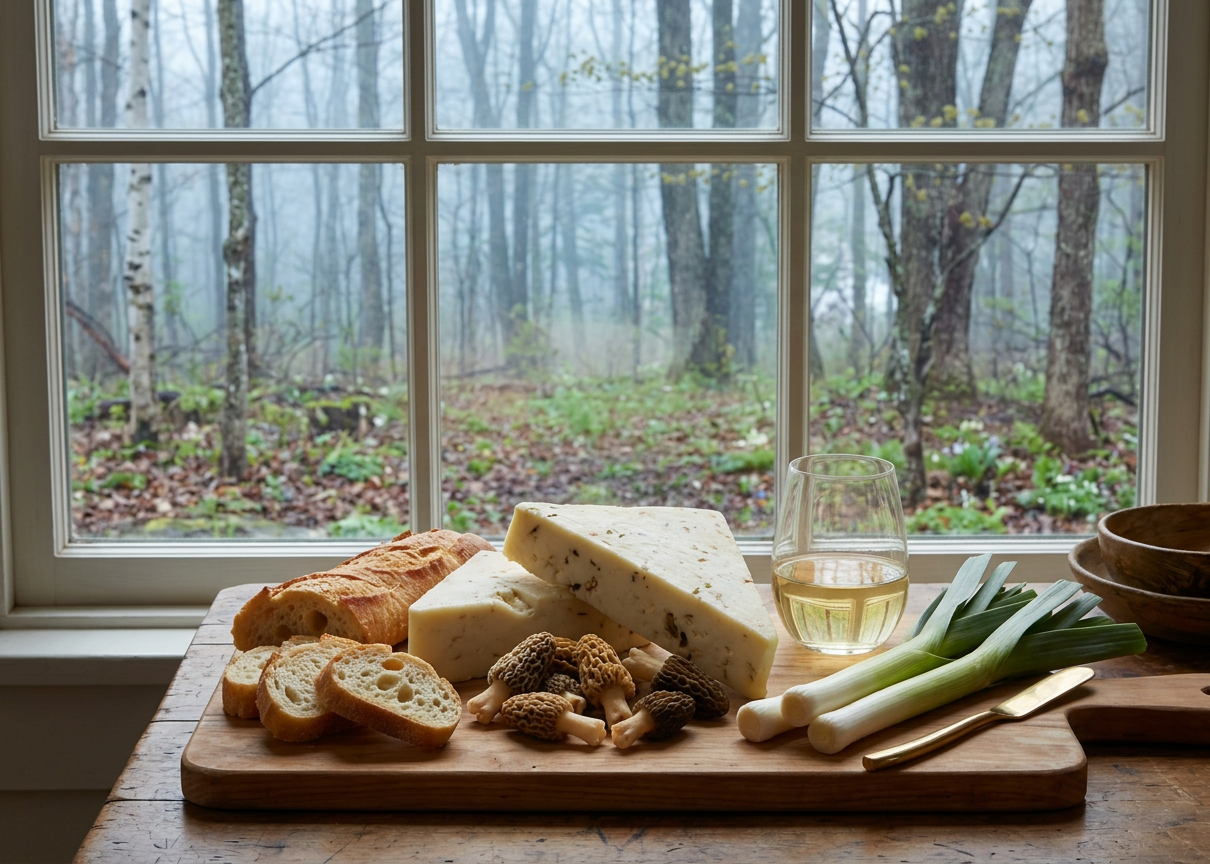 Wisconsin's Wild Side: How New Bridge Morel Leek Monterey Jack Brings Forest Flavors to Your Table